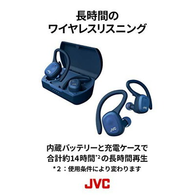 JVC ワイヤレスイヤホン HA-ET45T-A